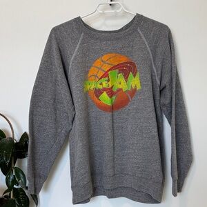 VINTAGE Space Jam Gray Sweater